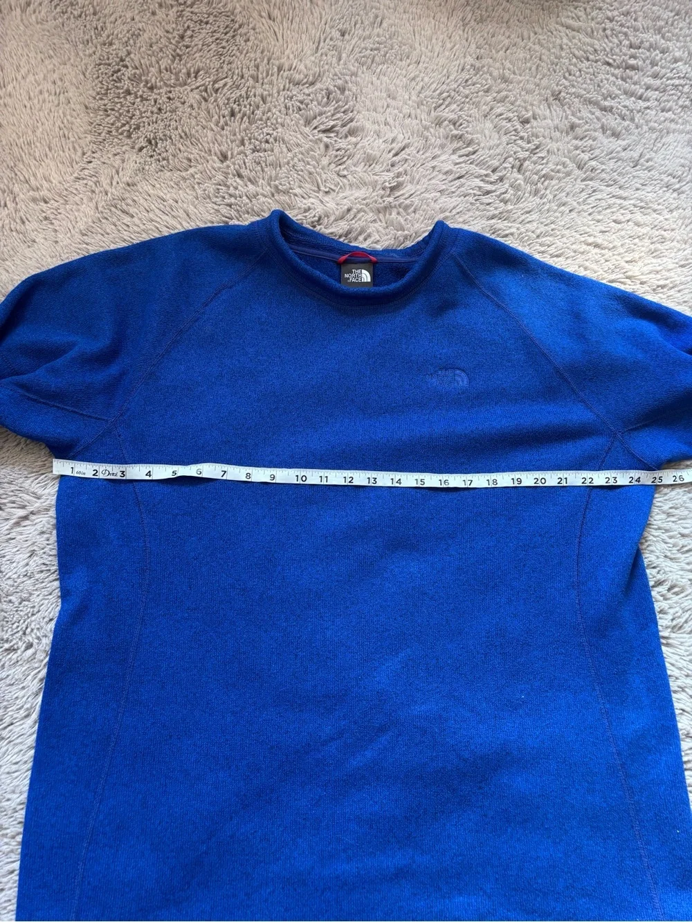 The North Face Men's Crewneck Sweater - Royal Blue size XL